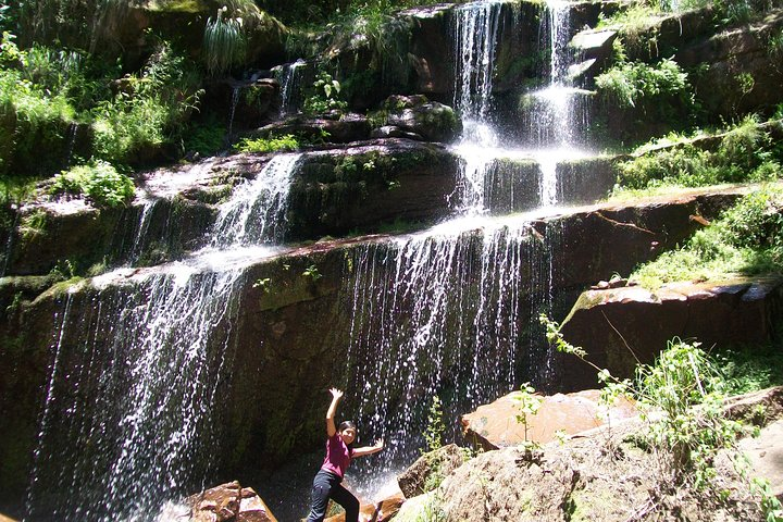 El Nogalar waterfall, the Quebrada a las Yungas circuit.