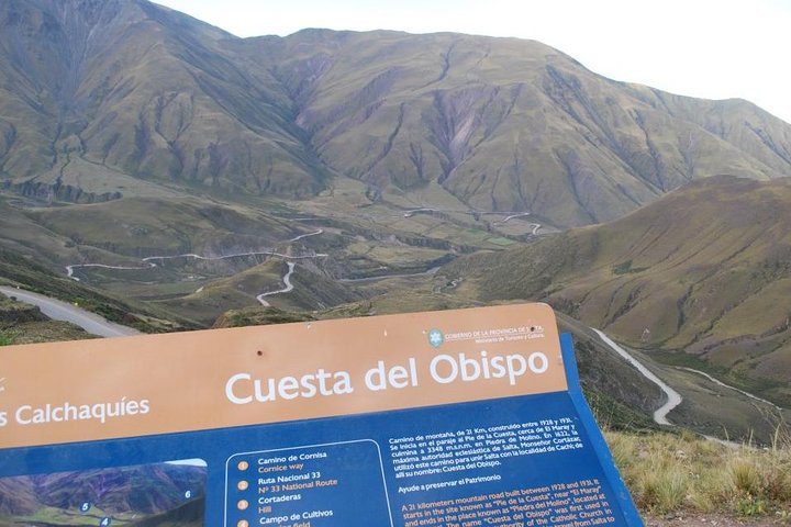 Cuesta del Obispo, camino a Cachi