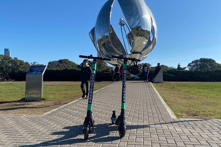 #floralisgenerica Floralis Genérica is a sculpture made of steel and aluminum located in Plaza de las Naciones Unidas, Avenida Figueroa Alcorta, Buenos Aires