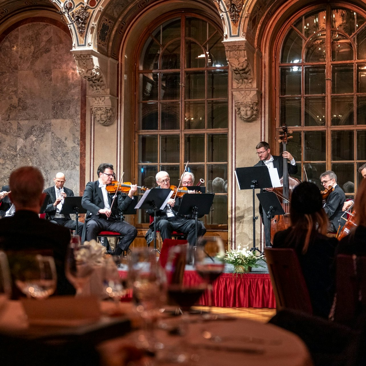 Palais Ferstel Vienna: Philharmonic Ensemble Concert + Gala Dinner + Drinks - Photo 1 of 5