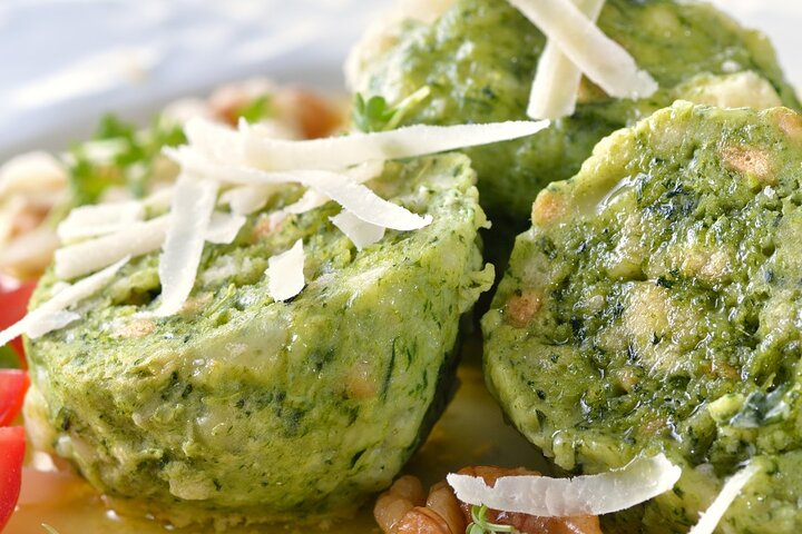 Spinach & Cheese Dumplings