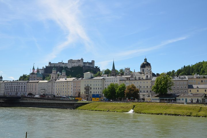 Salzburg Castle and old Town