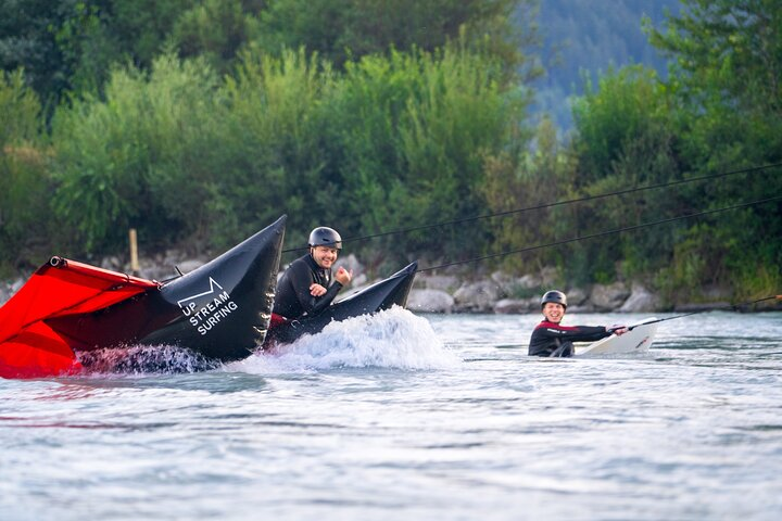 UP STREAM SURFING - The new way of surfing a river  - Photo 1 of 16