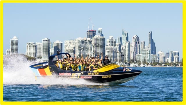 30 minute Gold Coast Jet Blast Jetboat Ride with Free transfers - Photo 1 of 21