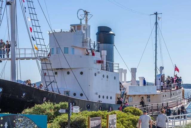 Explore the Cheynes IV whale chaser