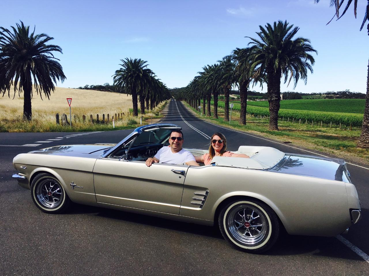 Barossa Food & Wine Trail in a Classic 1966 Mustang (TC) - Photo 1 of 8