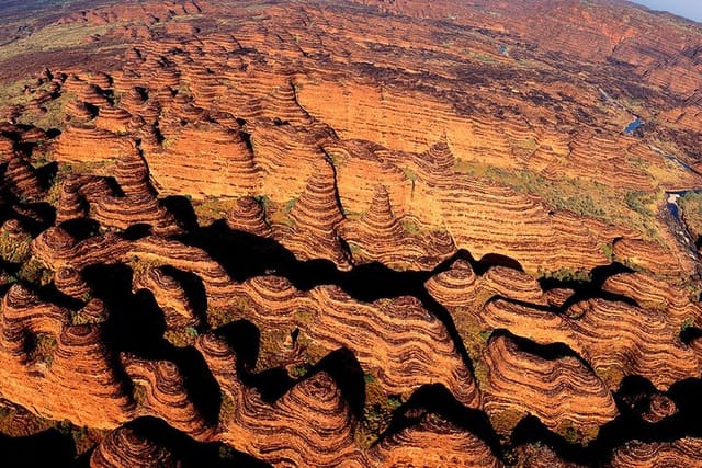 Bungle Bungles from the air