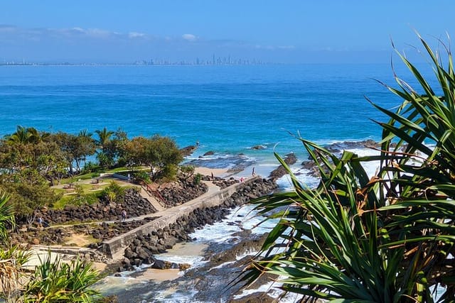 View from Walk of Remembrance, Coolangatta