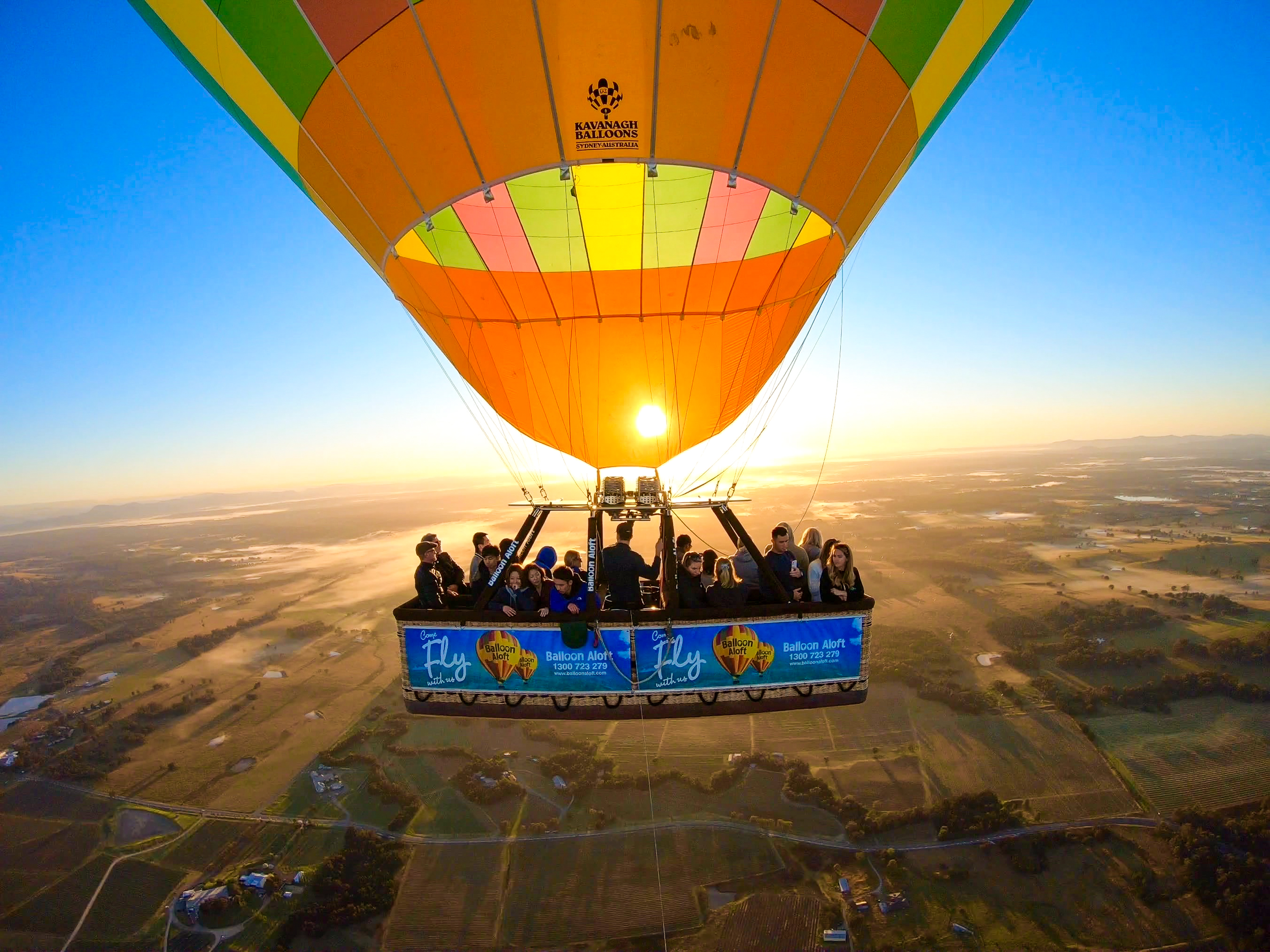 Byron Bay Hot Air Balloon Sunrise Flight - Photo 1 of 9