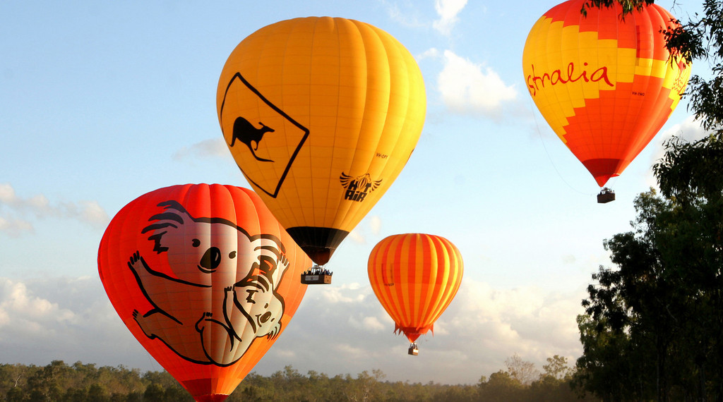 Cairns Ballooning Scenic Flight & Skyrail & Kuranda Rail Package - Photo 1 of 1