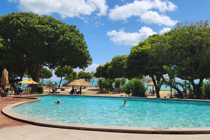 Cool off beachfront. 