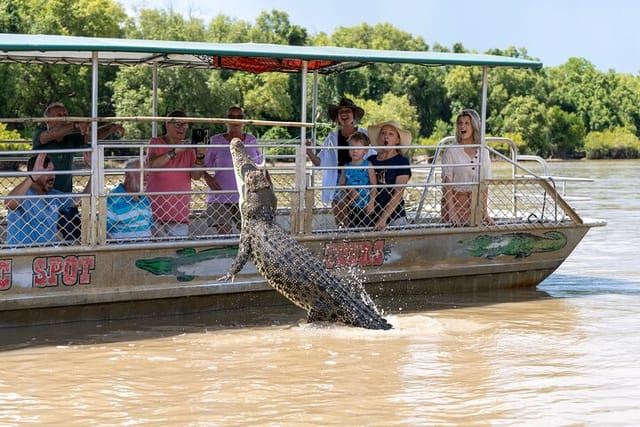 Crocodile Jumping Boat Cruise with Transfer from Darwin - Photo 1 of 16