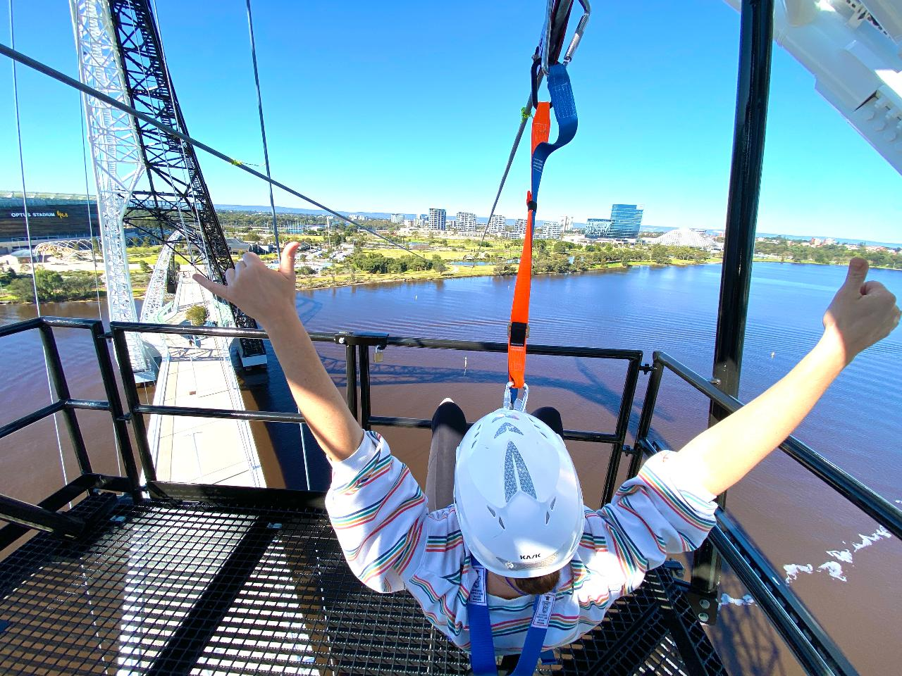 Perth: Matagarup Daytime Express Zip Line - Photo 1 of 1