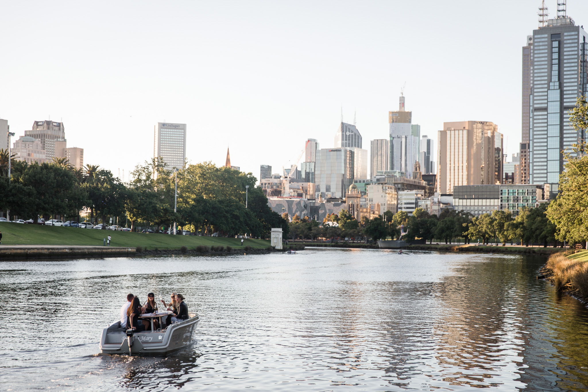 GoBoat Melbourne: Electric Picnic Boat Rental on the Yarra River - Photo 1 of 6