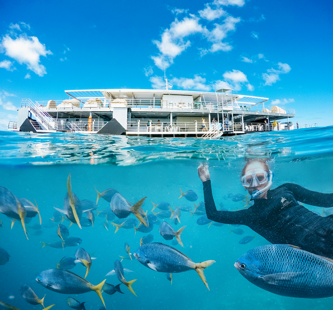 Great Barrier Reef Adventures Departing Daydream Island - Photo 1 of 4