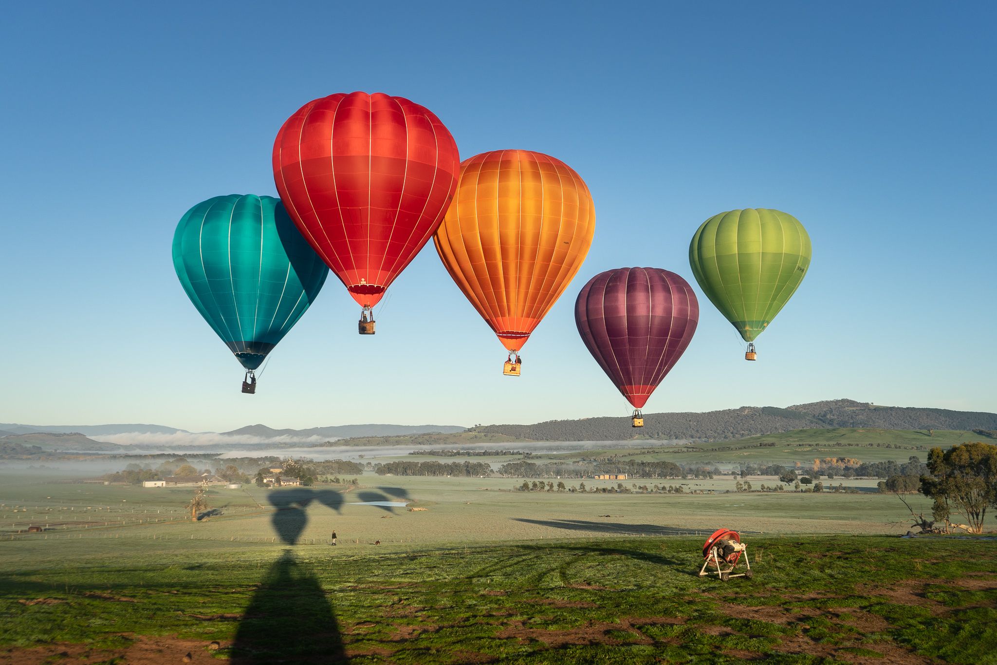 Yarra Valley Sunrise Hot Air Balloon Flight - Photo 1 of 10