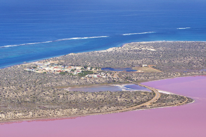 Hutt Lagoon Pink Lake Flight from Geraldton - Photo 1 of 3