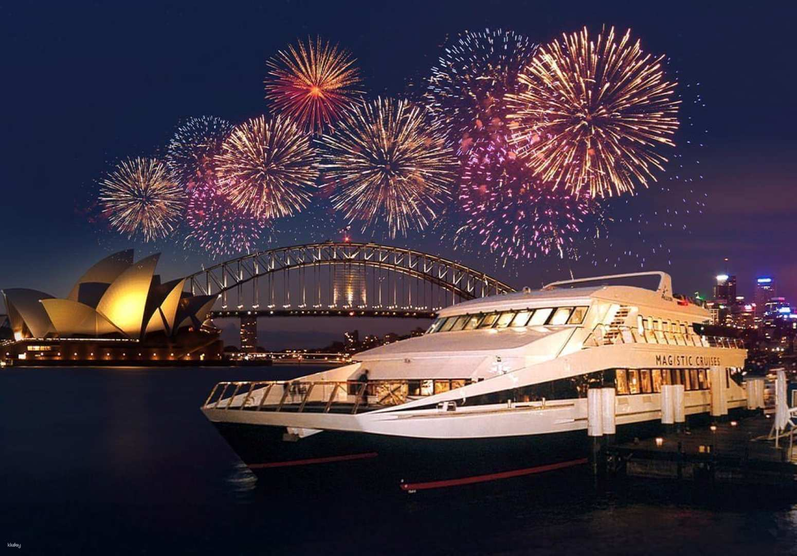 【Instant Confirmation】2025 New Year's Eve Sydney Magistic Fireworks