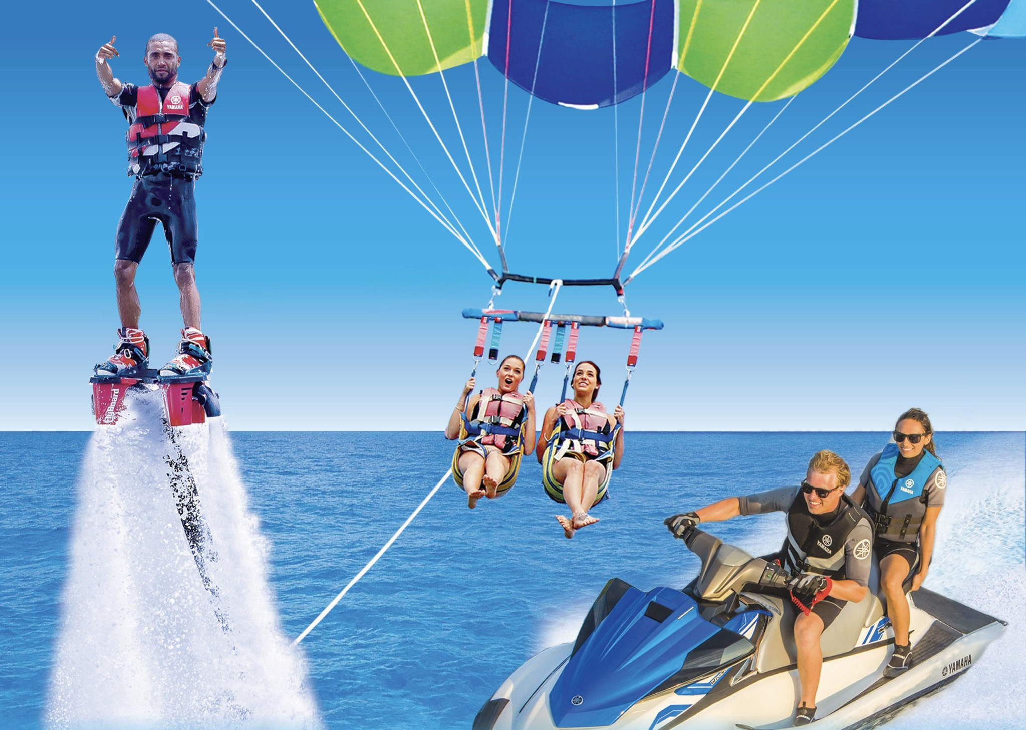 Jetski/Parasail/Flyboard Package for 2 - Photo 1 of 5