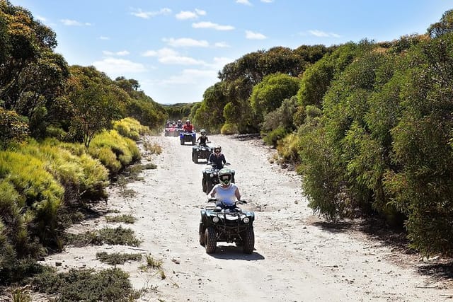 Quad bike on Kangaroo Island