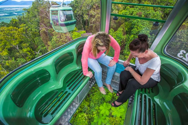 Kuranda Deluxe Tour | Skyrail Rainforest Cableway | Rainforestation Nature Park | Koala and Wildlife Park | Pamagirri Aboriginal Experience | Ancient Rainforest | WWII Army Duck | Cairns | Queensland | Australia