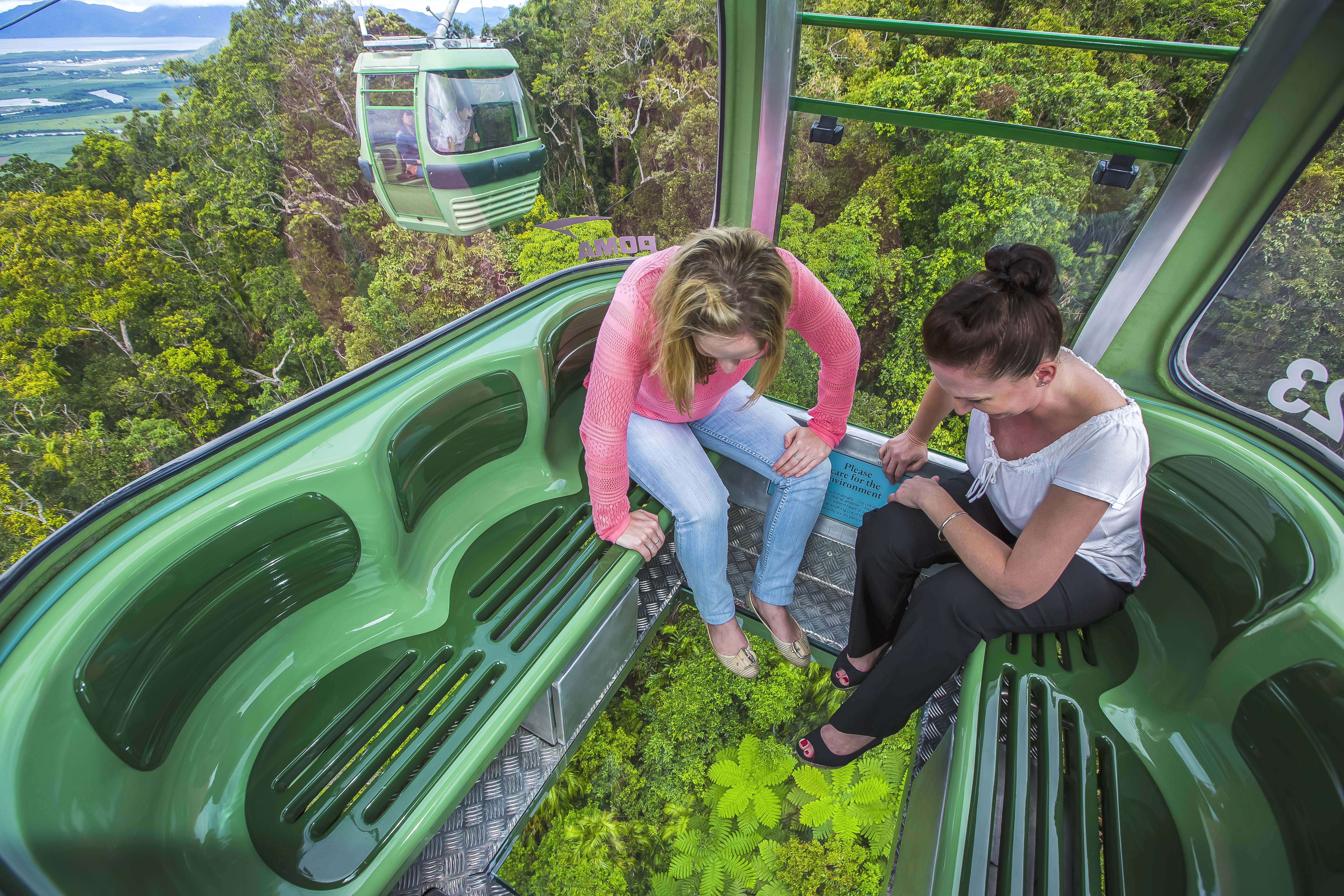 Kuranda Deluxe Tour | Skyrail Rainforest Cableway | Rainforestation Nature Park | Koala and Wildlife Park | Pamagirri Aboriginal Experience | Ancient Rainforest | WWII Army Duck | Cairns | Queensland | Australia