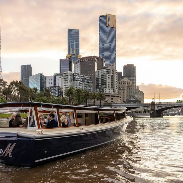 Luxury Yarra River Sunset Cruise - Photo 1 of 9