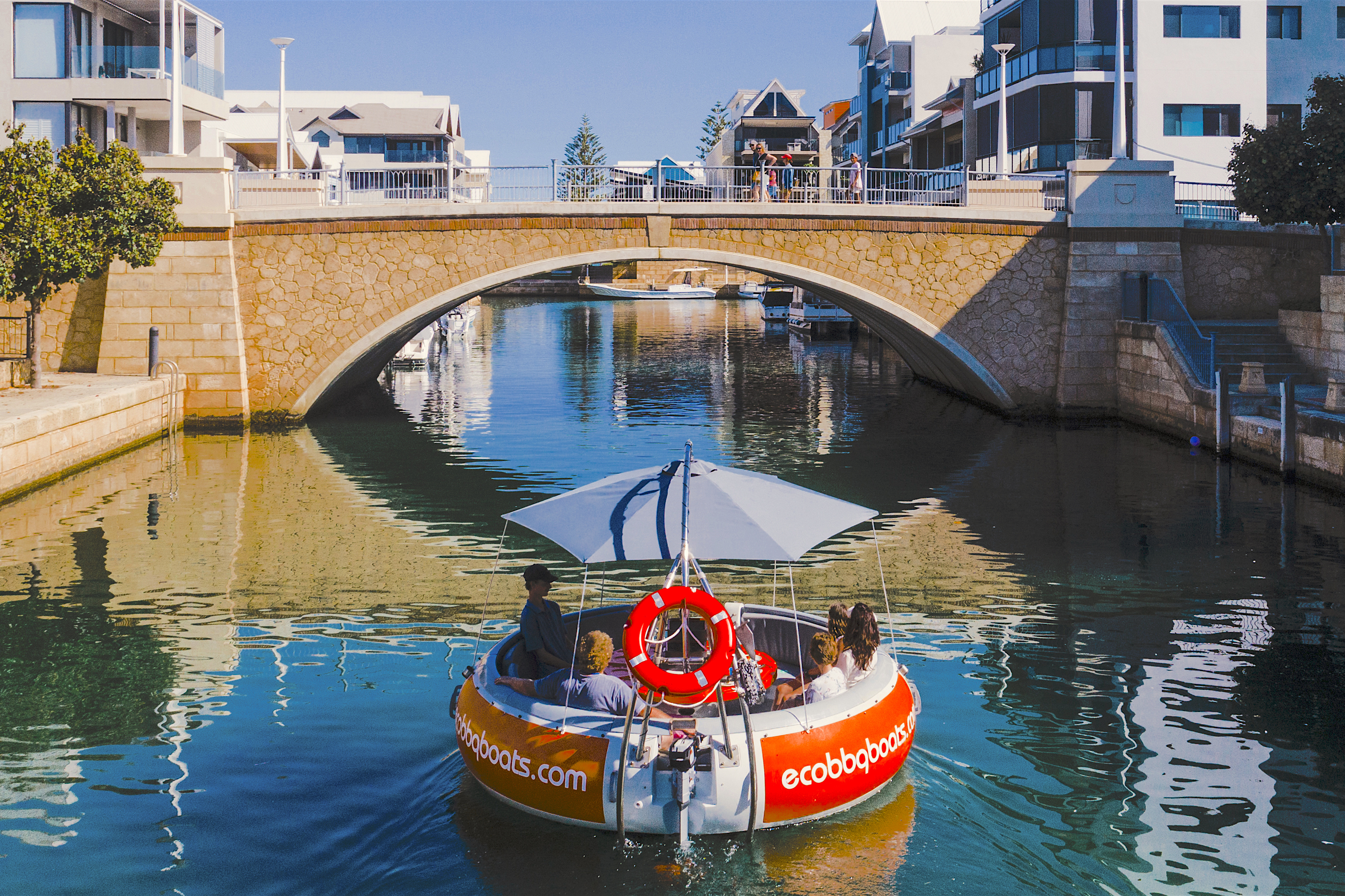 Self-drive Mandurah Eco BBQ Boat Cruise - Photo 1 of 10