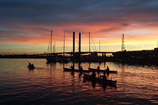 Victoria Harbour at sunset