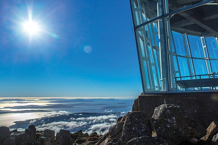 Sunshine on the summit