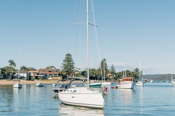 Yacht safely moored for your comfort