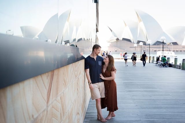 Sarah and Steven for Flytographer in Sydney