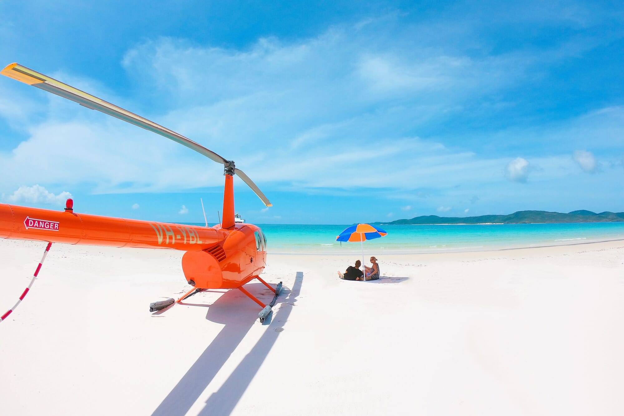 Whitsundays Helicopter Flight w/ Secluded Beach Access and Wine - Photo 1 of 5