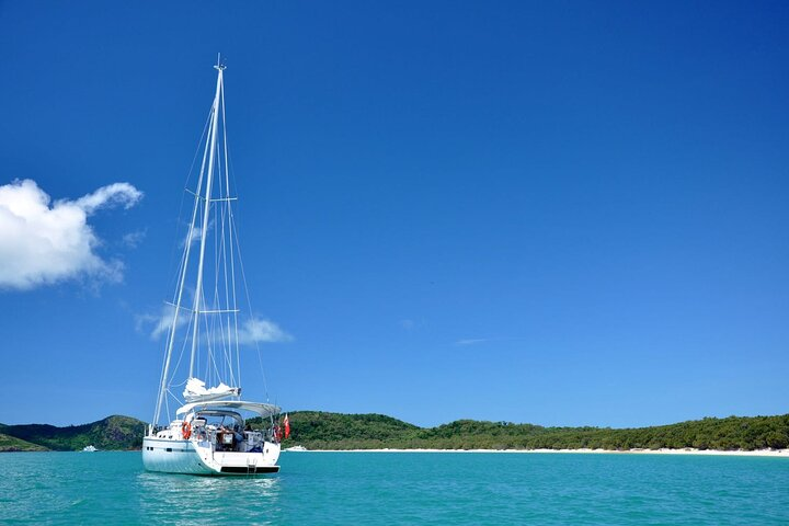 Curlew Escape at Anchor, Whitehaven Beach