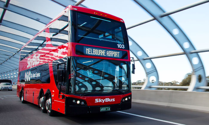 SkyBus Melbourne Tullamarine Airport (MEL) City Express Transfer Ticket - Photo 1 of 6