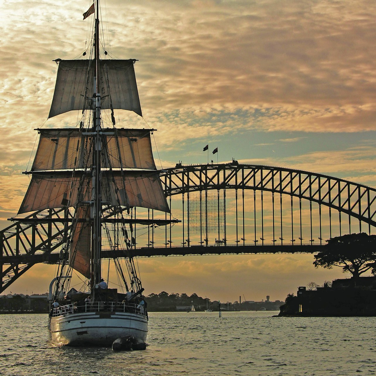 Sydney Harbour Tall Ship Twilight Dinner Cruise - Photo 1 of 7