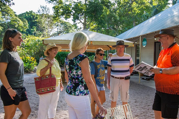 The tour begins at Eva's Cafe with a warm greeting by your guide