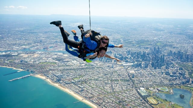 Weekday Melbourne up to 15,000ft tandem skydive - Photo 1 of 4