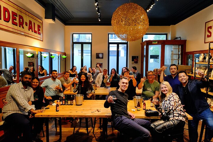 Belgian beer tasting in Belgium