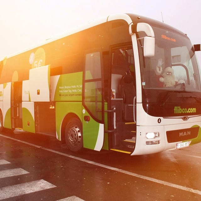 Bus between Charleroi Airport to Bruges Sint-Michiels Station West - Photo 1 of 5