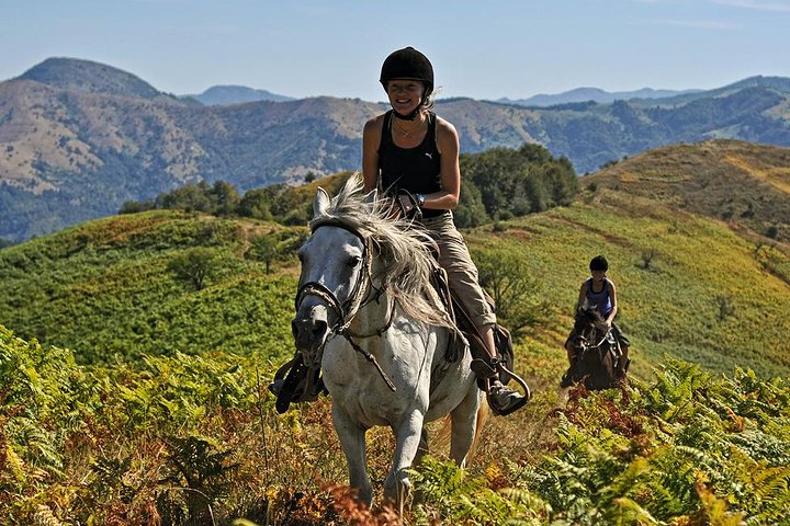 Balkan mountain ridge