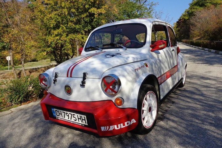 Fiat Abarth tour of Sliven 