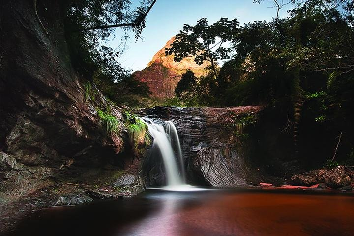 Waterfalls of the area