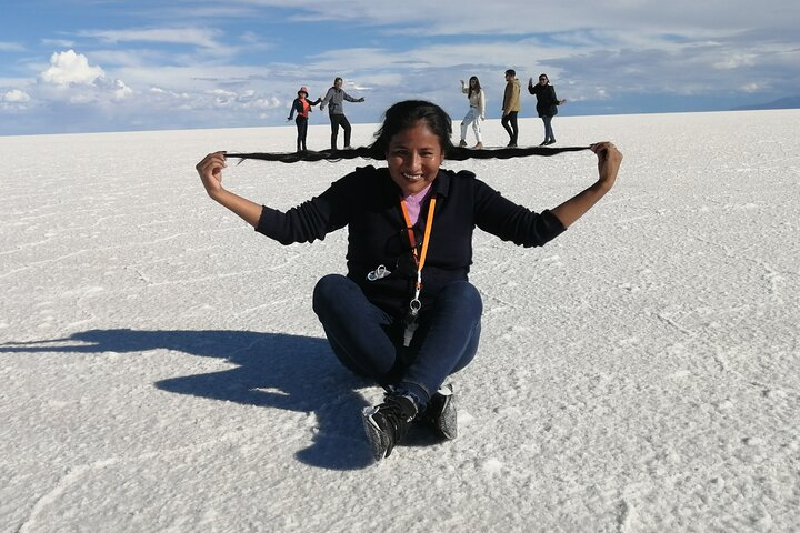 Uyuni Salt Flat 1 Day Tour +Sunset in the Salt Water Region with Mirror Effect - Photo 1 of 11