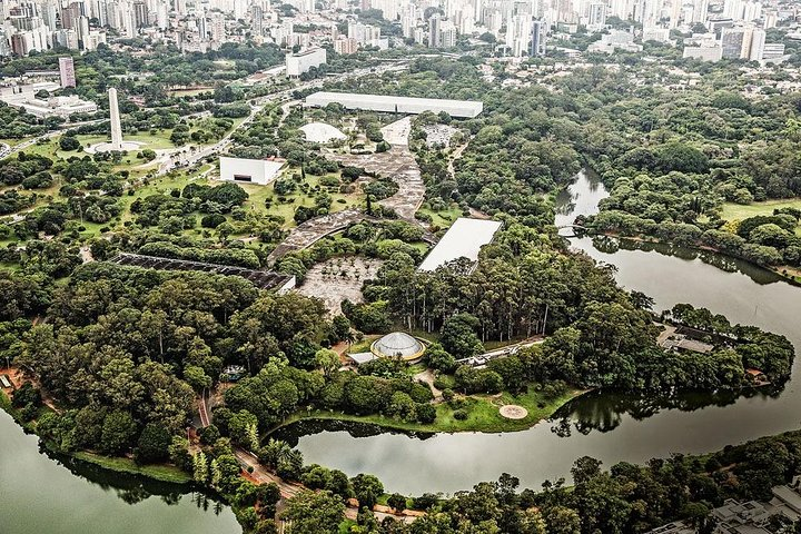 Ibirapuera Park, one of the most beautiful in the world.