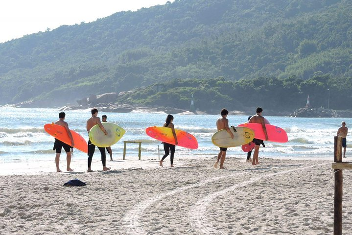 walking to another surf session.