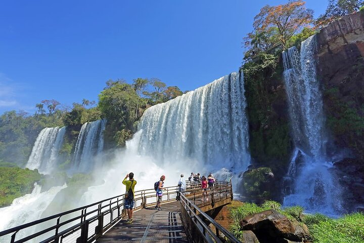 Iguassu Falls Argentina and landmark of the 3 borders Arg. - Photo 1 of 25