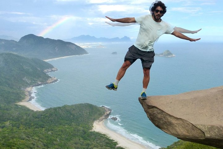 Classic day with a rainbow in the back!