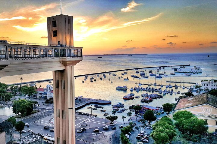 View from Lacerda Elevator to the All Saints Bay