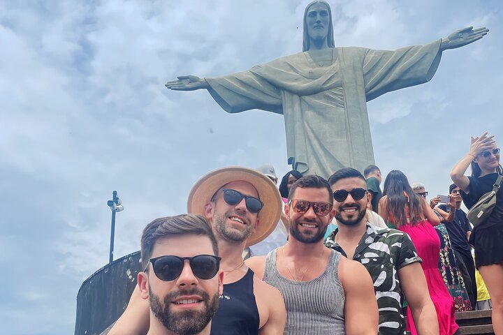 Rio Gay Tours: Christ Redeemer and Santa Teresa Artistry Area - Photo 1 of 9